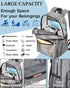 Paxiland Mesh Backpack, Lightweight See Through Backpack for Commuting, Swimming, Travel, Beach Outdoor Sports - Grey
