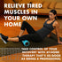 321 4K Strong Foam Roller - Medium Density Deep Tissue Massager for Muscle Massage and Myofascial Trigger Point