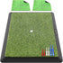 Golf Mat Artificial Turf - Indoor & Outdoor Practice Hitting/Chipping Mat with 3 Replaceable Golf Mats