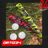 Set- Set 3 4 Grand Slam Graffiti Plastic Bat, David Ortiz Backyard Baseball with Balls, Throw Down Bases