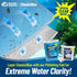 Aquatic Experts Classic Bonded Aquarium Filter Pad - 12" x 72" x .75" - Blue and White Filter Media Roll, USA Made