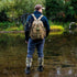Piscifun Fishing Tackle Backpack with Rod & Gear Holder, Lightweight Water-Resistant Fishing Storage Bag