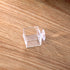 crapelles 4pcs mini insect water dish, Transparent and harmless plastic, small reptile feeding feeder, crickets pet worm cups spider gecko Butterfly mantis beetle bowl