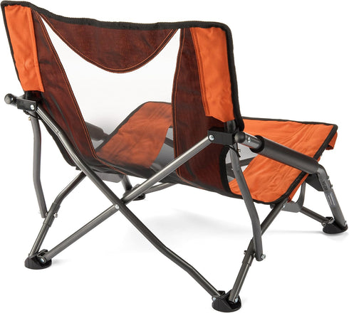 Cascade Mountain Tech Portable Folding Camp Chair with Carry Bag
