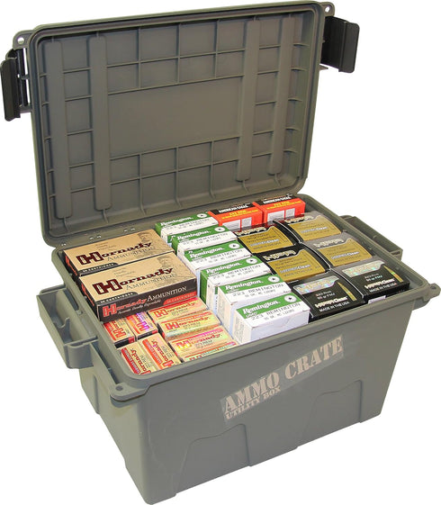 MTM ACR7-18 Large Utility Box Ammo Crate, Green