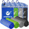 YQXCC 4 Pack Cooling Towel (40"x12") Microfiber Ice Towel for Neck, Soft Breathable Chilly Towel for Yoga, Gym