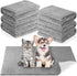 12 Pcs Washable Pee Pads, Reusable Dog Training Pads, Waterproof Puppy Pads Bulk, Small Dog Bed Pads (18 x 24 Inch,
