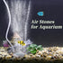 Fish Tank Air Stone | 2.36" Diameter Air Disk Stone for Oxygen Diffuser, 4 Pcs Aquarium Kit