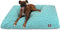 Pacific Towers Small Rectangle Indoor Outdoor Pet Dog Bed with Removable Washable Cover by Majestic Pet Products