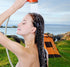 Ivation Portable Outdoor Shower, Battery Powered - Compact Handheld Rechargeable Camping Showerhead - Pumps Water from