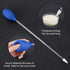 SUPERFINDINGS Clear Glass Fish Shrimp Feeding Tube and Dish Set with 11.81 Inch Acrylic Coral Feeder Pipette for