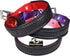Downtown Pet Supply Deluxe Padded Adjustable Dog Collar - Blue, L - Metal Buckle & D-Ring, Machine Washable & Water