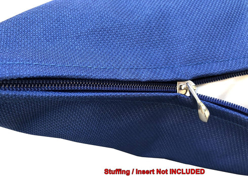 DIY Pet Bed Pillow Duvet Waterproof Cover for Dog or Cat, Medium (37"X29", Vibrant Navy Blue, Cover Only)