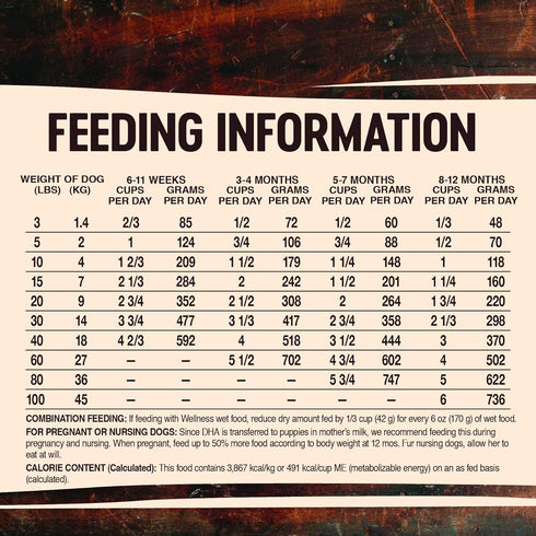 Wellness CORE Natural Grain Free Dry Dog Food, Puppy, 4-Pound Bag