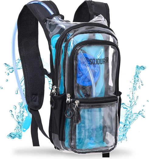 Sojourner Hydration Pack, Water Backpack with 2L Bladder for Hiking, Running, Biking