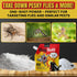 2 lbs, Skywin Fly Shooter Refill Salt Large Grain Salt Shooter for Enhanced Impact with Anti-Caking Formula, Easy Pour