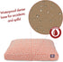 Orange Towers Small Rectangle Indoor Outdoor Pet Dog Bed with Removable Washable Cover by Majestic Pet Products