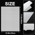 2 Pack Fish Tank Divider, Clear Plastic Cuttable Grid Plate, 13 * 17.3in, Includes Suction Cups
