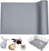 BNOSDM Waterproof Guinea Pig Cage Liner Washable Rabbit Bedding Liners Reusable Small