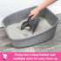 Kitty City Corrugate Cat Scratch Pad, Non-Stick Litter Scoop, Cat Litter Box Kit, CM-10161