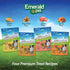 Emerald Pet Little Chewzzies Wheat Free Training Dog Treats - Healthy Natural Chews with Real Meat or Peanut Butter, 5