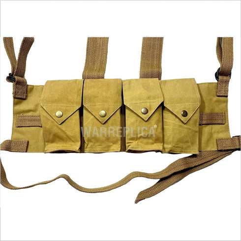 warrepplica Rhodesian Fereday & Sons Tactical Chest Rig with Grenade Pocket, 6 Magazine Pouch for FAL/G3/M14