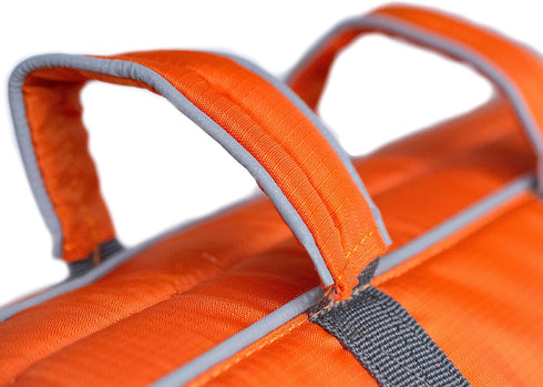 Outward Hound Granby Splash Orange Dog Life Jacket - Large