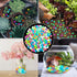 350 PCS Luminous Stones, Mixed Color Glow Rocks for Aquarium, Garden Path, Patio, Lawn Ornaments FD05MX350