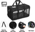 FluffyDream Pet Travel Carrier, Soft Sided Portable Bag for Cats, Small Dogs, Kittens or Puppies 17 lbs Max (Medium)