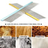 10in Large Dog Grooming Comb for Shedding, Metal Comb with Long Wide Tooth for Poodles and Goldendoodles, Gold