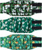 Leekalos Male Dog Diapers (3 Pack) - High Absorbing Washable Reusable Belly Bands for Male Dogs (Koala, Small)