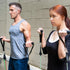 TRIBE Resistance Bands Accessories Equipment System, Home Gym Workout, Tube Bands & Cable Machines, Heavy Duty Handle