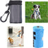 Kare & Kind Pet Waste Bag Dispenser with Carabiner - Double Layer Fabric - Zippered Poop Bag Holder and Pet Waste Bags