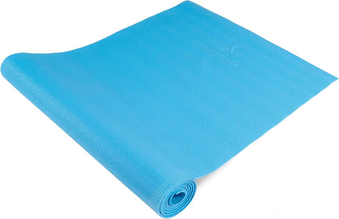 ProsourceFit Classic Yoga Mat - 1/8” (3mm) Thick, Extra Long 72-Inch Lightweight Fitness Mat with Non-Slip Grip