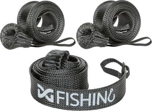 Fishing Rod Sleeve, 3 Pack 7ft Spinning Rod Protector/Rod Sock/Rod Cover