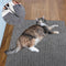 Cat Carpet Protector 47.2"x15.8", Stick on Floor and Wall Cat Scratch Pad Rug for Indoor Litter Mat