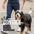 Leashboss Short Dog Leash - Padded Traffic Handle for Dog Training, Comfortable Walking