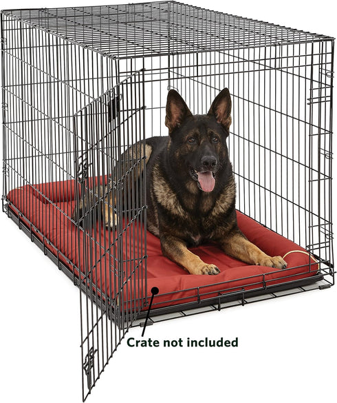 Maxx Dog Bed for Metal Dog Crates, 48-Inch, Brick
