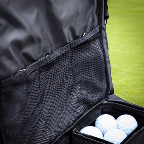 Trademark Innovations Golf Trunk Organizer for Car, Separate Golf Shoe Compartment
