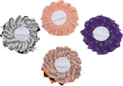 BoomBone Halloween Dog Collar Accessory - Flower Charms Sliders for Holiday Dog Collars