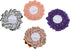 BoomBone Halloween Dog Collar Accessory - Flower Charms Sliders for Holiday Dog Collars