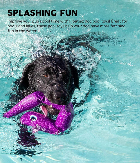 Interactive Floating Crab Toy for Medium Dogs - Perfect for Pool & Beach Fun