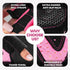 MhIL Workout Gloves for Women Breathable Gym Gloves for Women with Palm Protection and Enhanced Grip Padded Weight