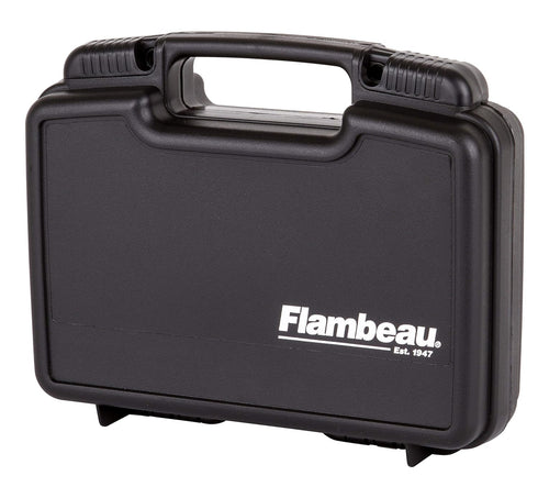 1011 10.5" Pack Flambeau Outdoors Safe Shot Pistol Case, Portable Firearm Storage Accessory,Black