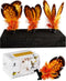 CUTIE PAW PAL Humble-Bee Replacement Feather Tail Set, Black Base, Set of 3, Feather Tails