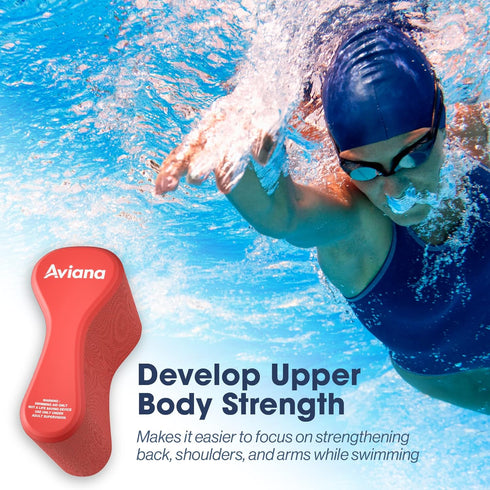 Pull Buoy Swim Training Leg Float for Adults & Youth, EVA & BPA Free for Swimming Pool Strokes
