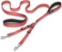 Prima Pet Premium Reflective Double Dog Leash, Adjustable Coupler, 2 Padded Handles, Tangle Free, Medium