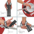 WARM BODY COLD MIND V1 Wrist Straps for Olympic Weightlifting - Rated 660 lb - Hand Wraps for Powerlifting, Gym