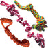 Dog Bungee Toy 20.35 ft - Reinforced Interactive Toy with Two Replacement Rope Toys