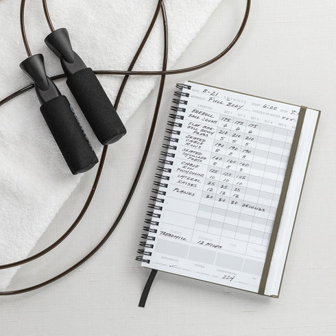 The Ultimate Fitness Journal - Detailed Workout Planner & Log Book for Men and Women, Great Gym Accessories with Tracker